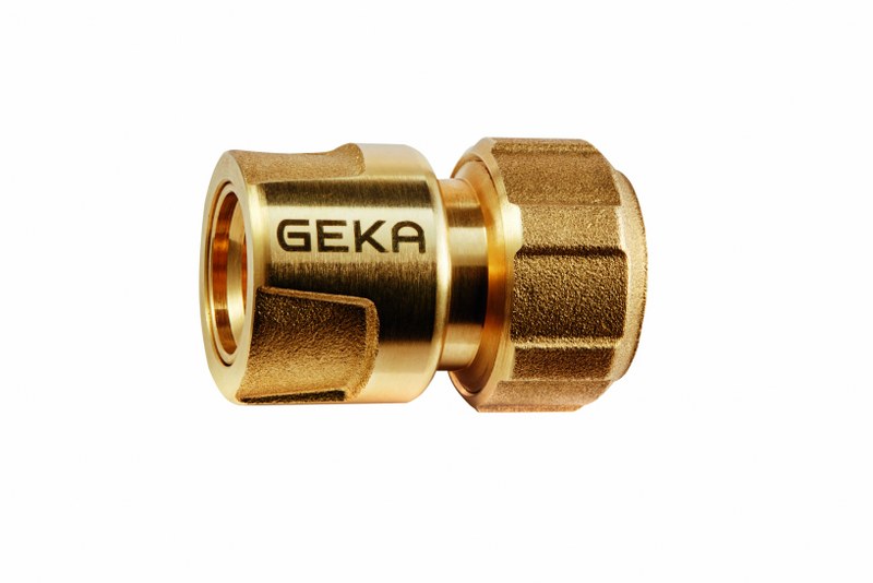 GEKA plus-Schlauchstck "Trinkwasser" 1/2" - 13mm MS DVGW VP550