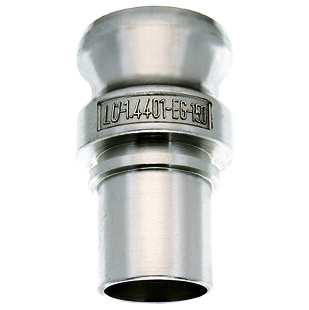 KAMLOK-SCHLAUCHSTECKER 1.4401 SLW1 1/4"=32MM,DIN EN 14420-7EC