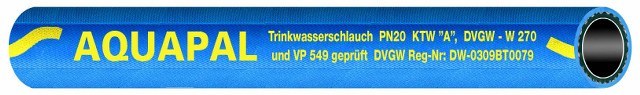 1 m AQUAPAL Trinkwasserschlauch 13,0x3,60 - IM ZUSCHNITT